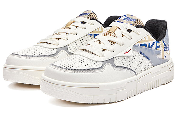 Order ERKE Hongxing Skate Low 'Putih Biru' 51121301161-004