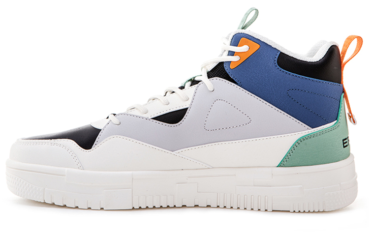 ERKE Hongxing Skate Mid 'Rubber White True Black' 11122301237-002