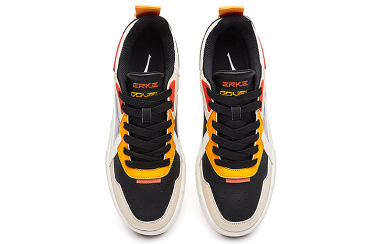 Lookbook 鸿星尔克 黑黄融合滑板鞋 51121301160-005