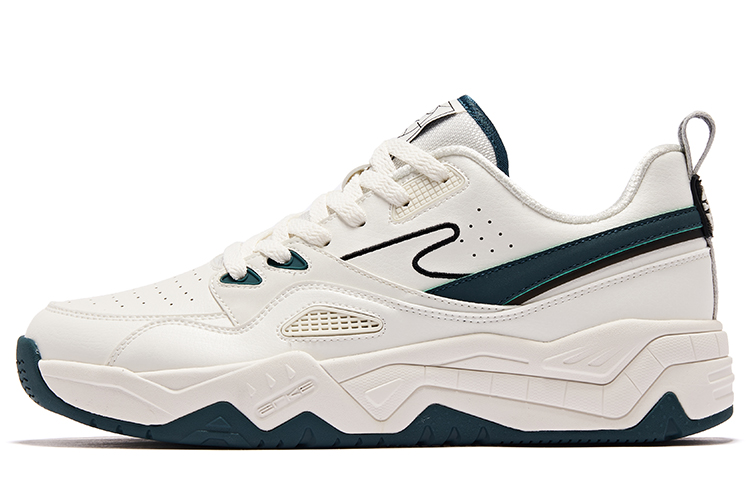 ERKE Hongxing Skate Shoe Low 'White Green' 51123301282-003
