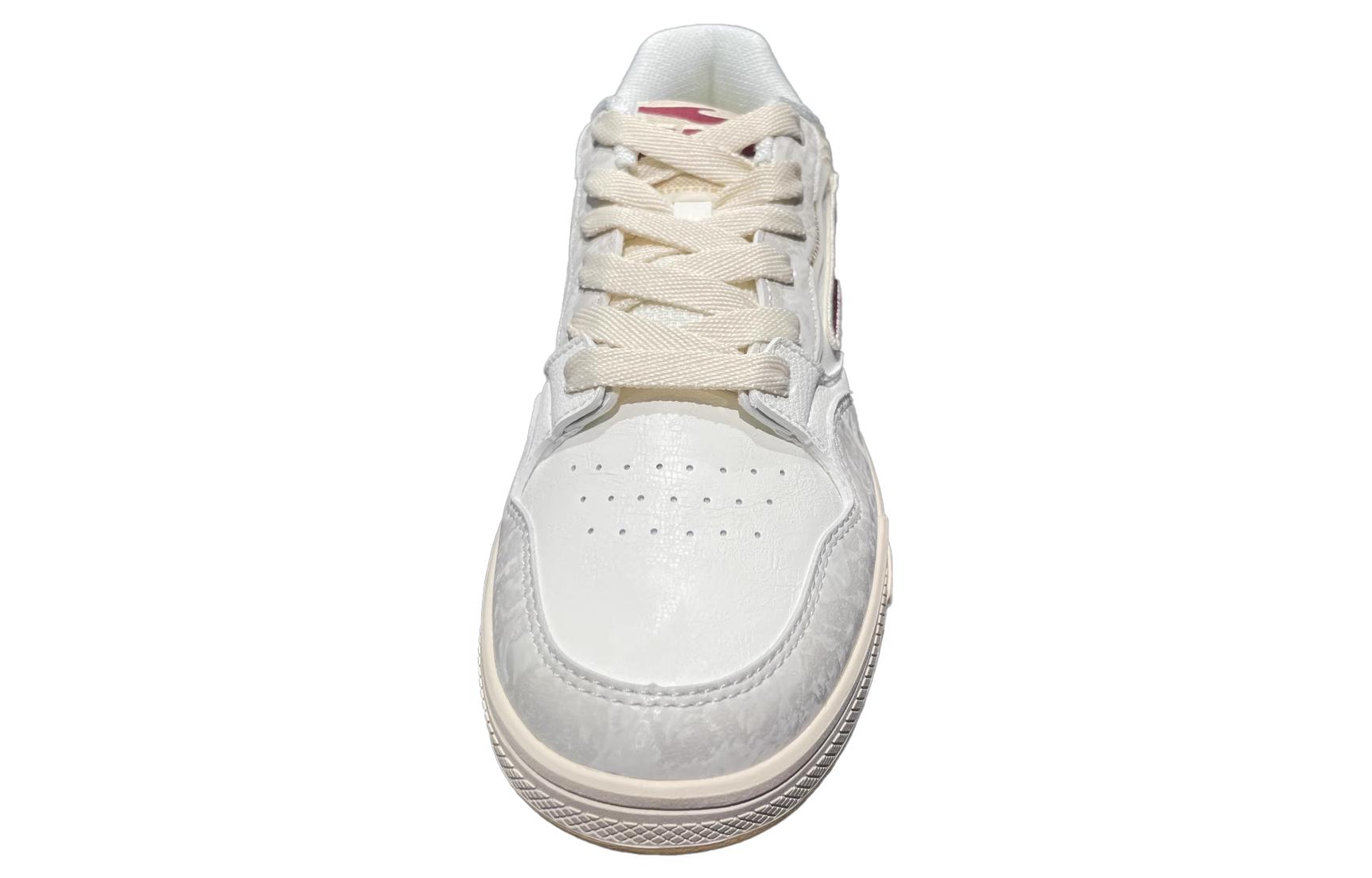 ERKE Hongxing Skate Shoe Low 'White Red' 圖 4