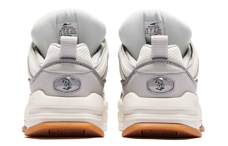 ERKE Hongxing Skate Shoes Low 'White Grey' 圖 4