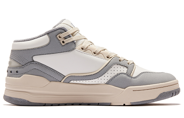 ERKE Hongxing Skateboard Mid 'Micro Crystal White Recycle Grey' 圖 2