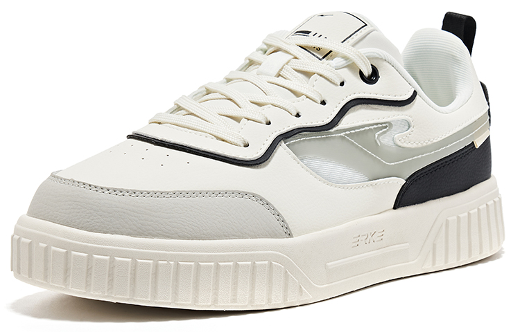 ERKE Hongxing Skateboard Sneaker Low 'White Black' 圖 3