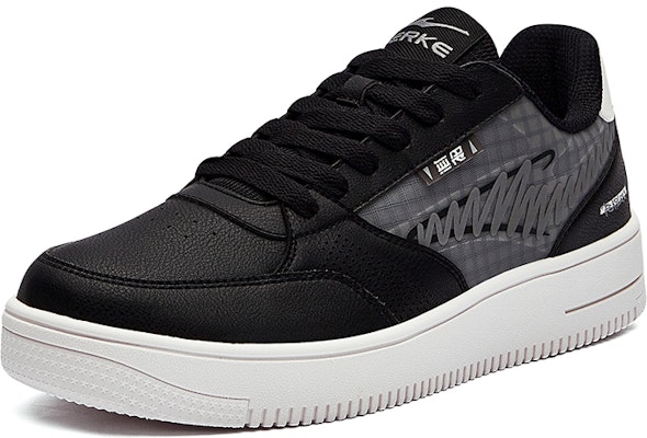 ERKE Hongxing Skateboarding Low 'Graffiti Negro Blanco' 51122101243-004 Lookbook ERKE Hongxing Skateboarding Low 'Graffiti Negro Blanco' 51122101243-004