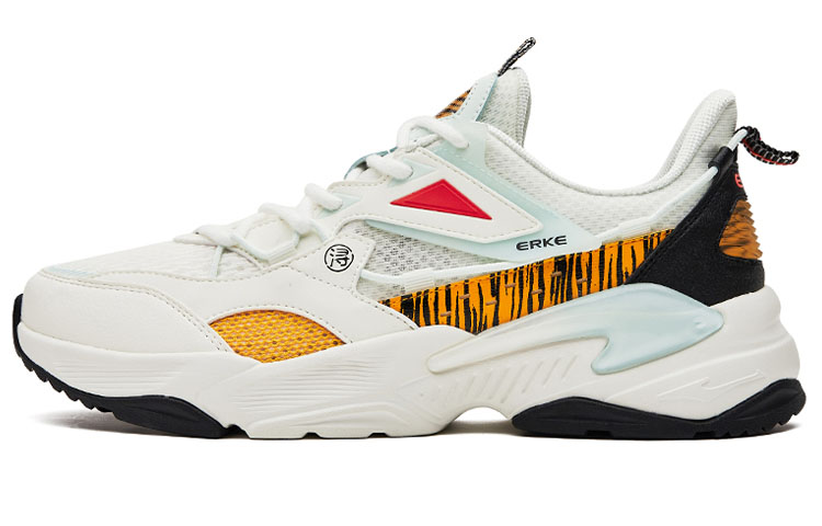 ERKE Hongxing Tiger Eye Low 'White Yellow'