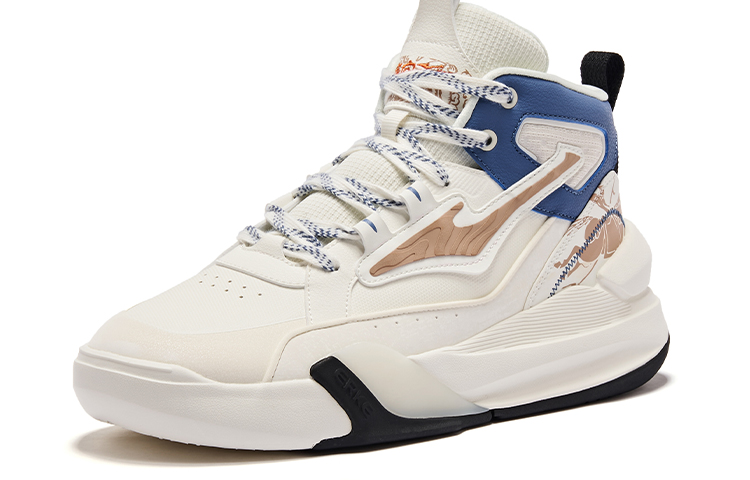 ERKE Hongxing White Blue 'Tang Palace Night Garden 2.0' 圖 3