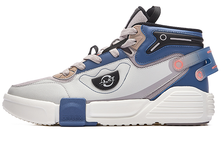 Buy 鴻星爾克 x 一人之下 ミッドトップスケシュー (グレー) 11121301526-102