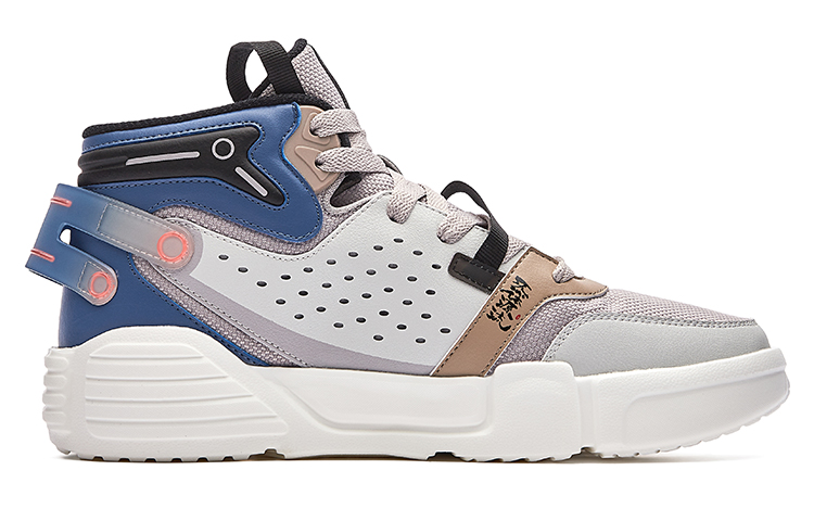 Order ERKE Hongxing x Yi Ren Zhi Xia Mid-Top Skate Shoe 'Grey' 11121301526-102
