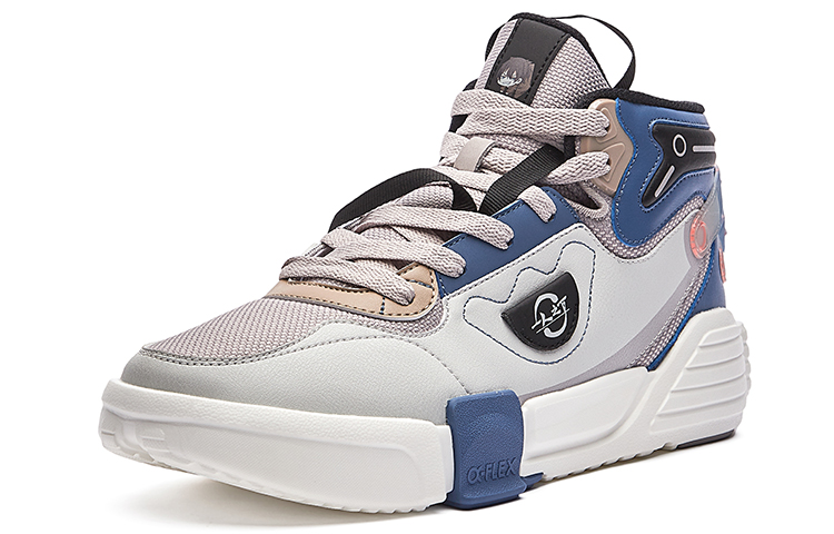 Lookbook ERKE Hongxing x Yi Ren Zhi Xia Mid-Top Skate Shoe 'Grey' 11121301526-102