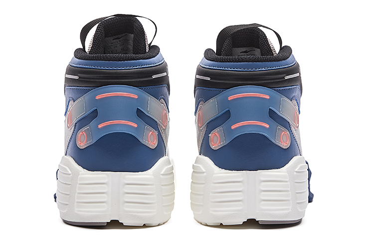 Shop 鴻星爾克 x 一人之下 ミッドトップスケシュー (グレー) 11121301526-102