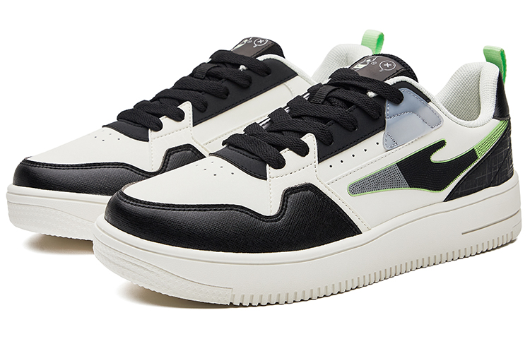 Lookbook 鸿星尔克「雲書」白黒 (ホンシンアルク「ウンショ」シロクロ) 51122201012-003