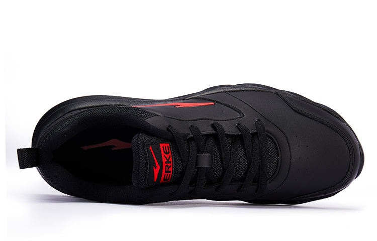 Shop ERKE Lightweight Low-Top Running Shoe 'Black Red' 51119303162-002
