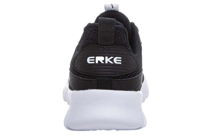 ERKE Lightweight Low-top Running Shoes 'Black White' 圖 4