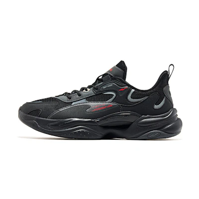 ERKE Lightweight Low 'Black Running'