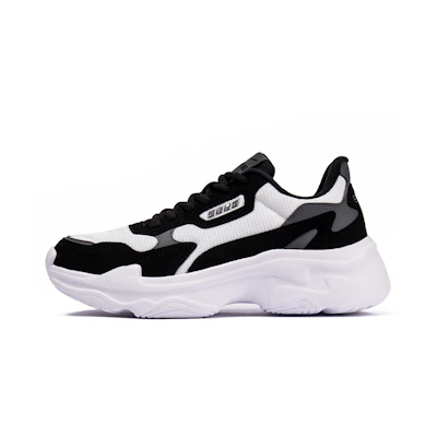 ERKE Low-Top Running Shoes 'Black Grey'