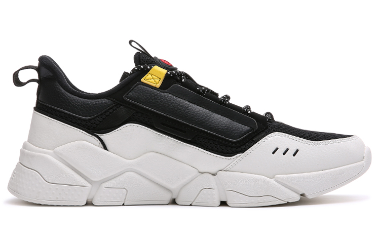 ERKE Low Top Running Shoes 'Black White' 圖 2