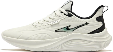 ERKE Meteor Lightweight Breathable Running Shoes Men’s White/Black 51124303233-001 ERKE Meteor Lightweight Breathable Running Shoes Men’s White/Black 51124303233-001