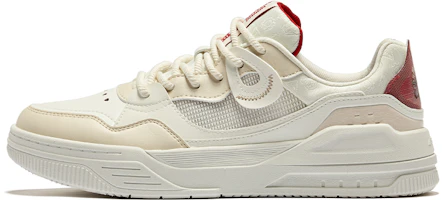 ERKE Panda Punk Low-Top Sneakers White/Grey Lightweight Breathable Casual 51124201140-003 ERKE Panda Punk Low-Top Sneakers White/Grey Lightweight Breathable Casual 51124201140-003