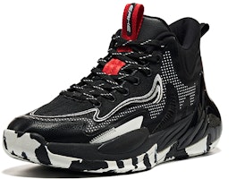 Zapatillas de Baloncesto ERKE Peak Antideslizantes Duraderas 'Negro Gris'. 11122304287-002 Lookbook Zapatillas de Baloncesto ERKE Peak Antideslizantes Duraderas 'Negro Gris'. 11122304287-002