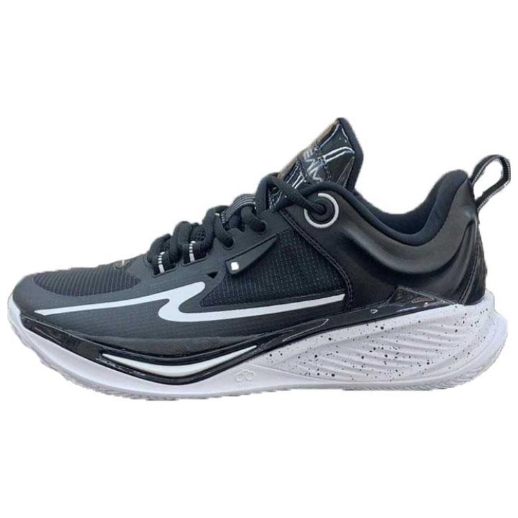 ERKE Peak Taichi 1.0 Low Basketball Sneakers 'Black Stability' 圖 3