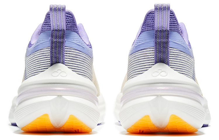 Shop ERKE Q-Bounce 4.0 Pro 'Putih Ungu' Sneakers Olahraga 11122403511-001