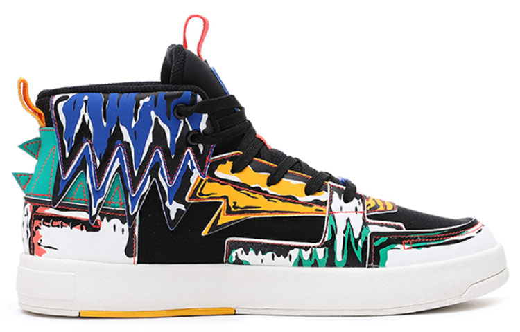 ERKE Qi Dan Series α-flex 'Korean Casual Black/Vintage Yellow' 圖 2