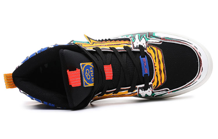 ERKE Qi Dan Series α-flex 'Korean Casual Black/Vintage Yellow' 圖 3