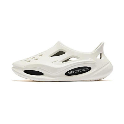 ERKE Qi Dan Sport Sandals 'Cave White Black'