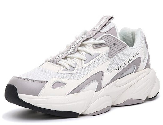 鴻星爾克 奇彈 α-flex 低幫 跑步鞋 男款 白灰 Lookbook 鴻星爾克 奇彈 α-flex 低幫 跑步鞋 男款 白灰