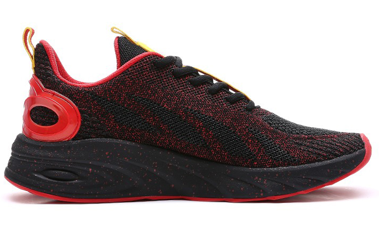 Order 鸿星尔克 启腾 α-flex 低帮‘红黑黄’ 11120103605-001