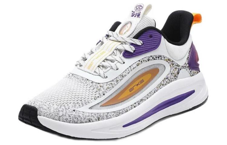 ERKE Qidan Series α-flex Pro 'White Purple Yellow' 圖 3