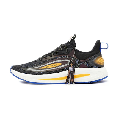 ERKE Qidan Series α-Flex 'Silver Soul Black Vintage Yellow'