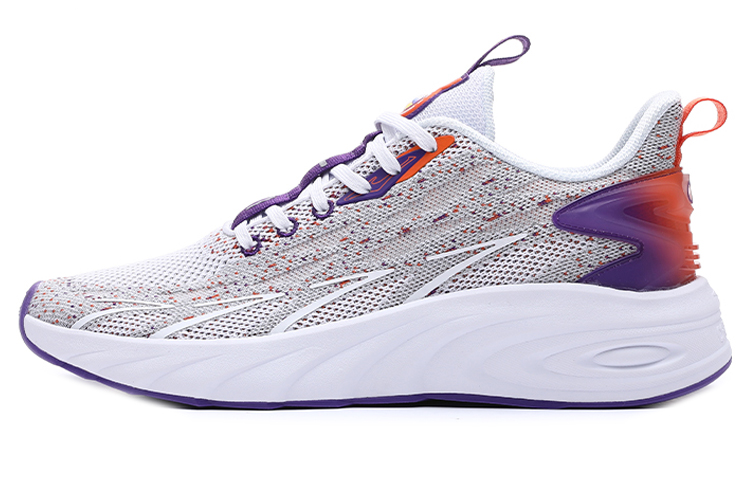 ERKE Qidan Series α-flex Running Shoes 'White Purple'