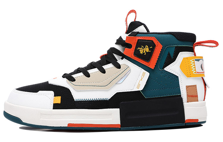 ERKE Qiduan 'White Green High-Top'