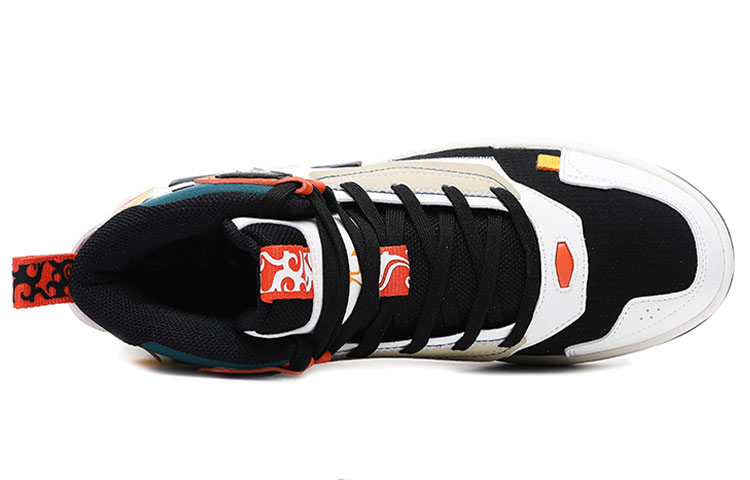 ERKE Qiduan 'White Green High-Top' 圖 4