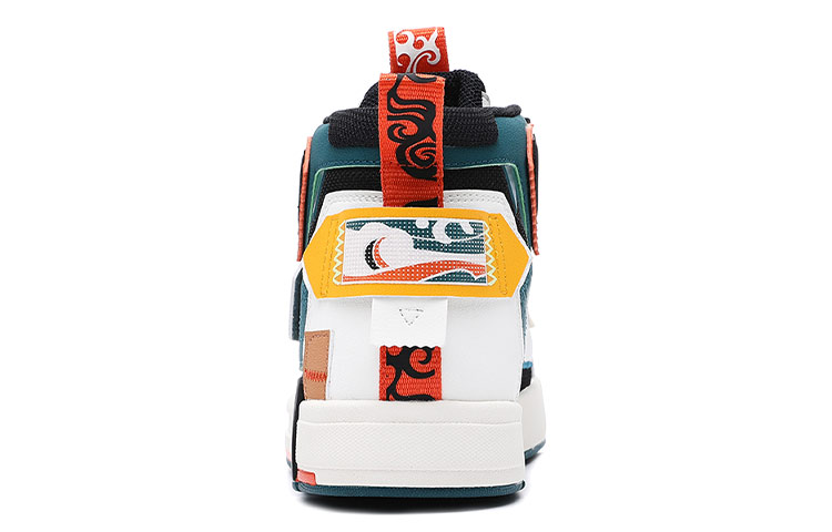 ERKE Qiduan 'White Green High-Top' 圖 5