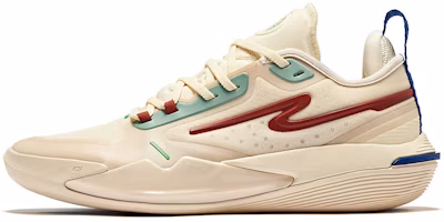 Erke Qixi Low-Top Basketball Shoes Milk Tea Colorway Performance Guards. 51124304172-003 Erke Qixi Low-Top Basketball Shoes Milk Tea Colorway Performance Guards. 51124304172-003