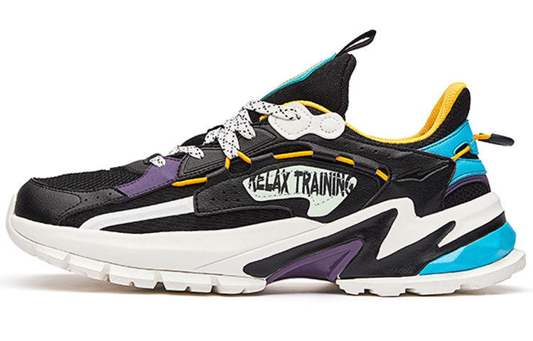 ERKE Run Series Low 'Black Yellow'