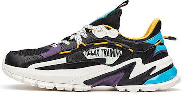 ERKE Run Series Low 'Black Yellow' 51121302185-004