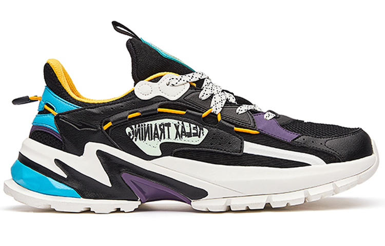 ERKE Run Series Low 'Black Yellow' 圖 2