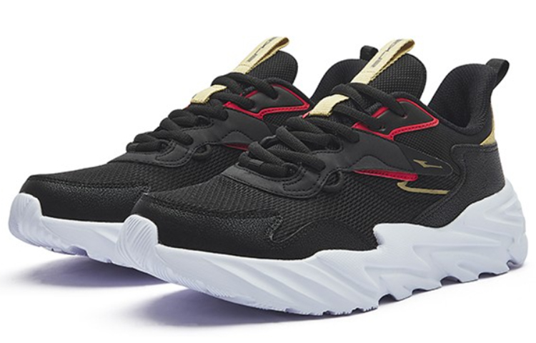 ERKE Run Series X Low 'Black Red' 圖 2