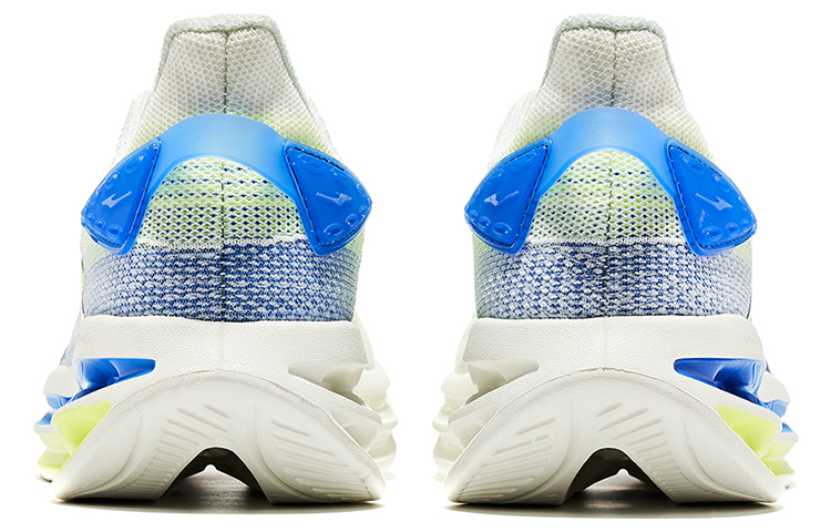 ERKE Running Knit 'Sprout White/Interstellar Blue' 圖 4