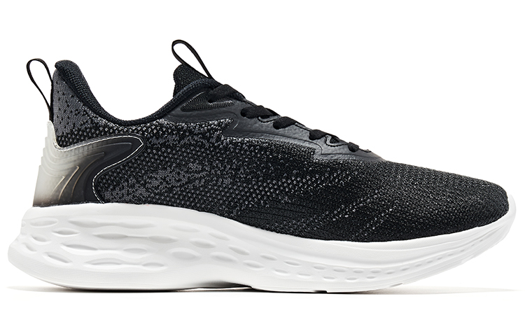 ERKE Running Shoes 'Black White' 圖 2