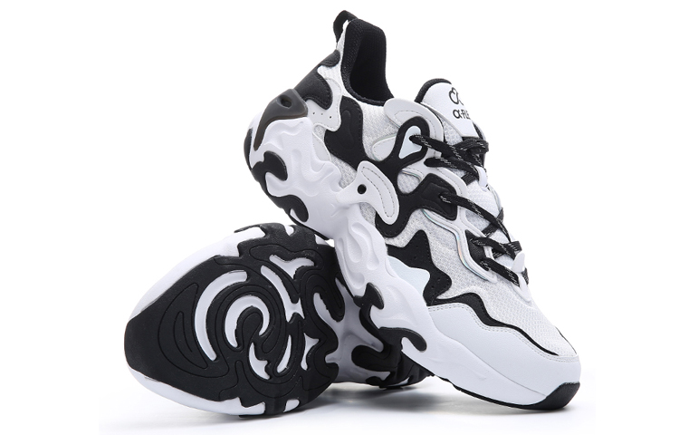 ERKE Running Shoes 'White Black' 圖 3