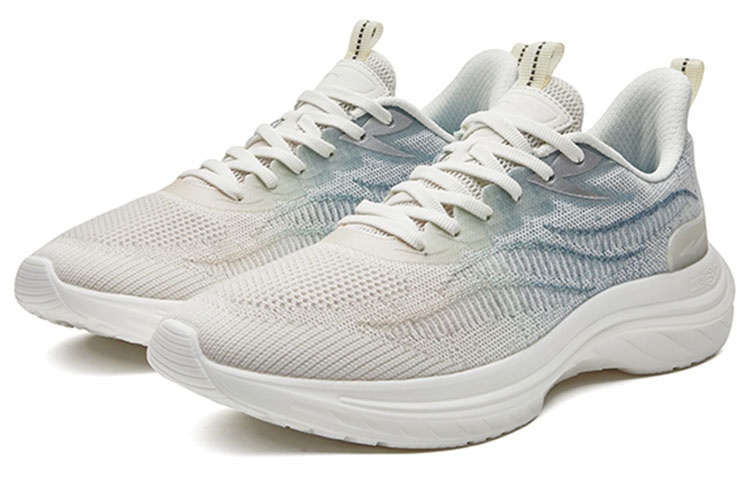 ERKE Running Shoes 'White Blue' 圖 2