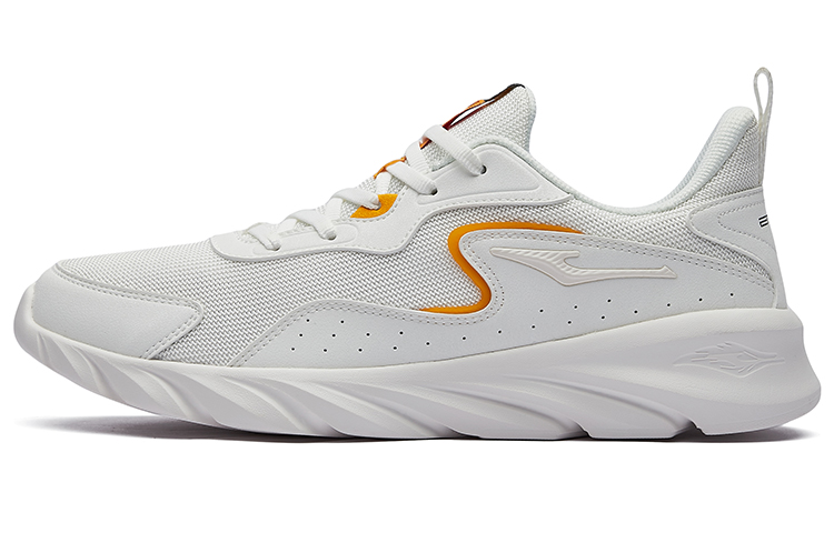 ERKE Running Shoes 'White Yellow'