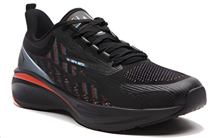 ERKE Running Shoes Low 'Black Orange' 圖 3