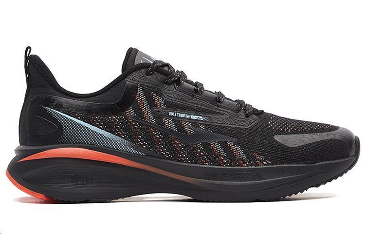 ERKE Running Shoes Low 'Black Orange' 圖 4