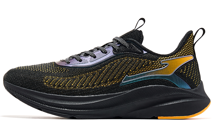 ERKE Running Shoes Low 'Black Orange Yellow'